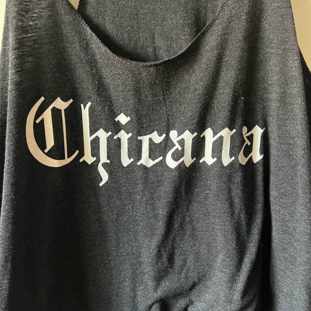 “Chicana” Loose Fit Tank Top - Picture 3 of 4